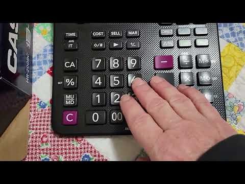 On the Go Adding Machine? REVIEW: Casio HR-200RC Printing Calculator
