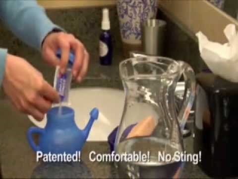 How to use NeilMed Sinus Rinse & Neti Pot