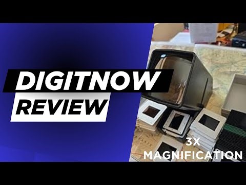 DIGITNOW! 35mm Slide Viewer with LED Light and 3X Magnification