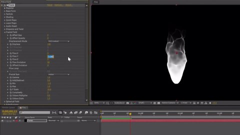 Easy way to create effect fire with Trapcode Form in After Effects - 15