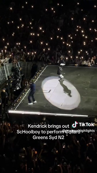Kendrick Lamar & ScHoolboy Q Rock Collard Greens in Sydney