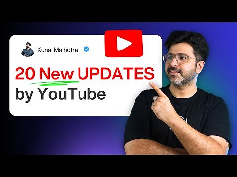 Biggest YouTube Announcement for 2025 | 20 New Features for Youtubers
