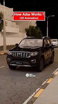 How ADAS Works | Advanced Driver Assistance Systems Explained 🚗 #shorts