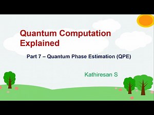 Quantum Phase Estimation algorithm