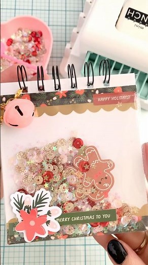 Shaker Mini Album. Fusetool/ Cinch machine. WeRmakers & American crafts