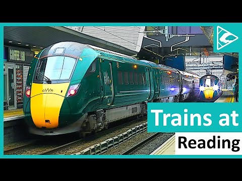 Trains at Reading (GWML) 15/12/2021
