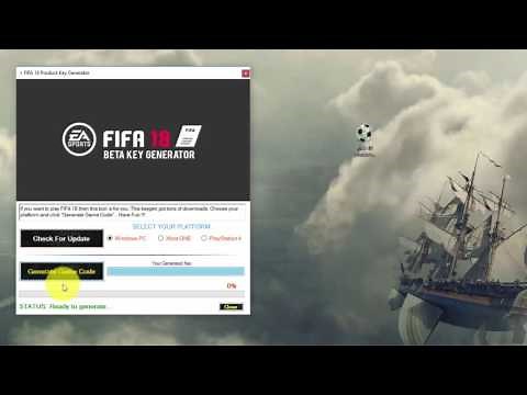 Official FIFA 18 Beta Key Generator