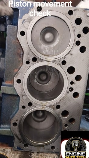 How to Check Piston Movement in Engine Overhauling #automobile #mechanic