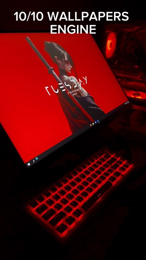 Best Red Wallpaper for Your PC - Wallpaper Engine