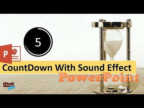 Create CountDown Timer with Sound Effect in PowerPoint ( Free Template )