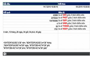 Microsoft Excel (Bài 90): Hàm DATEDIF - tính khoảng thời gian giữa 2 thời điểm trong Excel - HKT SOFT
