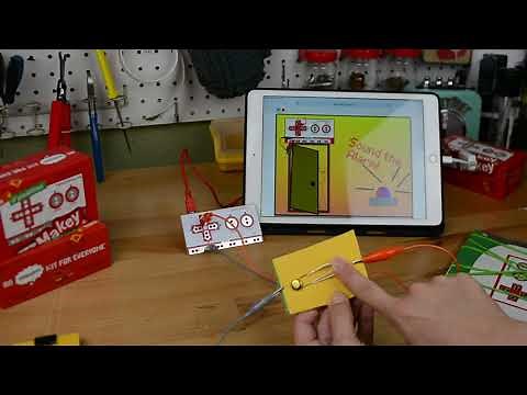 Coding a Push Button Alarm with Makey Makey and Scratch