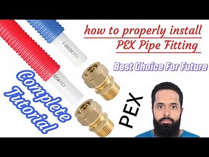 How to Install Pex Pipes | Step-by-Step Pipe Fitting Guide by Adnan Farooq