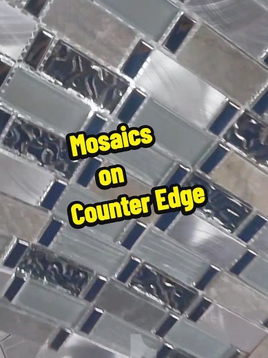 Mosaics on Kitchen Counter Edges: A Transformation Guide