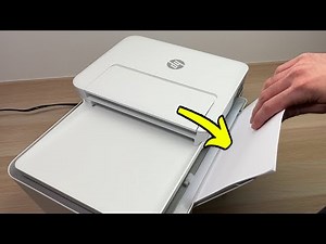 HP Deskjet 4155e Printer: How to Load Paper