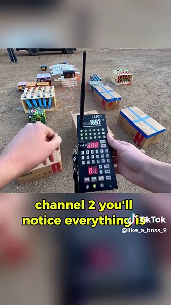 Firework Display Setup and Continuity Test Overview