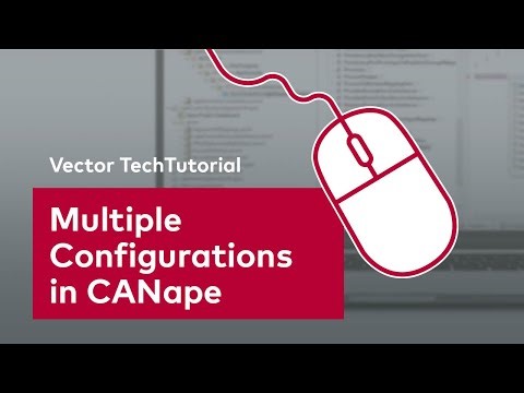 CANape Quick Start Guide - Multiple Configurations in CANape | #VectorTechTutorial