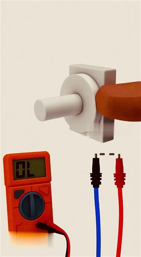 How a Refrigerator Light Switch Works 🔦 | Simple Animation & Multimeter Test