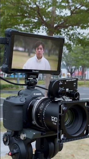 Autofocus on your telephoto cine lens — with just ONE motor! #pdmovie #liveair4smart #autofocus