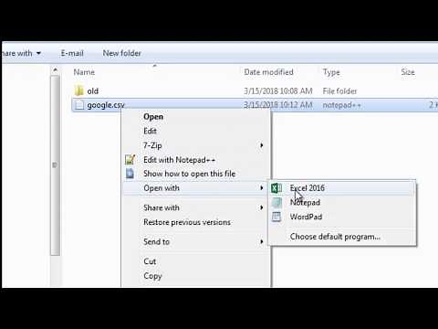 How to Export Gmail Contacts to an Excel Sheet