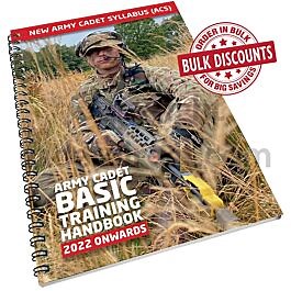 Army Cadet Basic Training Handbook -  ACS (Latest Ed.)