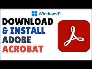 🎥 Download Adobe Acrobat for Free on Windows 10/11 | Step-by-Step Guide (2025)