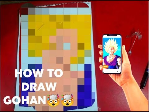 How to drawing gohan #tutorial #drawing