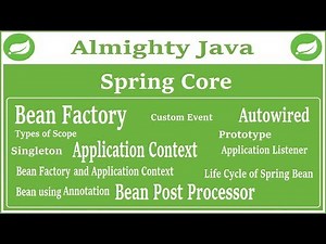 Spring Core Tutorial for Beginners | Full Course