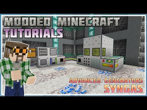 Making Syngas for Advanced Generator - Minecraft 1.12 - 1.19 - Modded Minecraft Tutorial