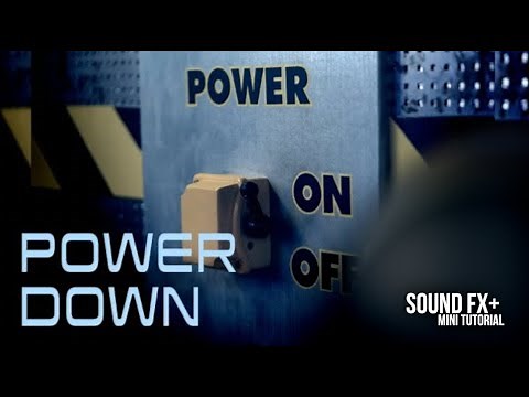 Power Down - Sound Effect
