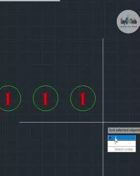 AutoCAD Tcount Trick | Copy with Array & Auto Number in Circle#autocad #cad #viral #tutorial #shorts