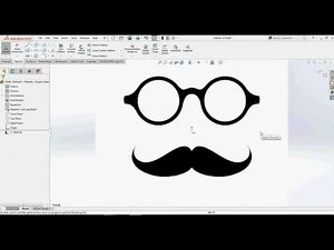 Convert or Trace your images into Sketches in SolidWorks using AutoTrace