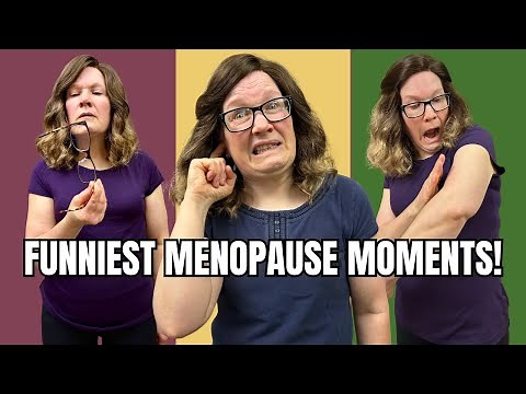Top 21 funniest & most relatable menopause moments. Comedy for women over 40.