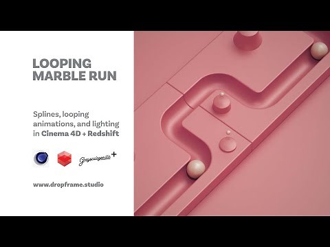 Cinema 4D Tutorial: Marble Run