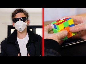 Solving the Rubik's Cube without getting COVID-19 (Cubing Skit)