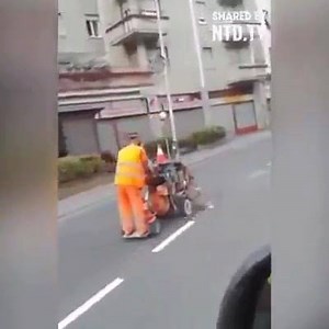 146K views · 43 reactions | The fastest road marker in the world | Construction Machines | Facebook