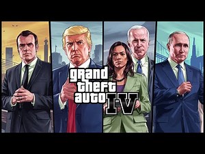 Remastered GTA IV Loading Screen | Trump, Biden, Harris & More in GTA Style