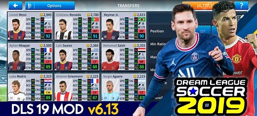 Dream League Soccer 2019 MOD v6.13 Download - DLS 19 MOD (APK OBB)