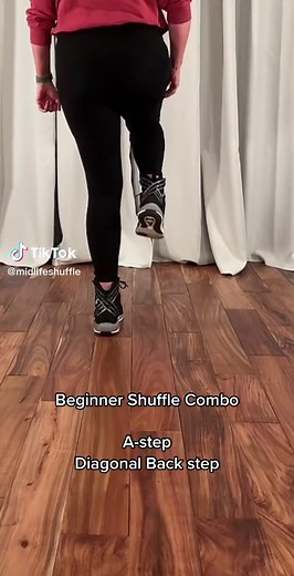 Beginner Shuffle Dance Tutorial: A-Step & Diagonal Back Step Combo