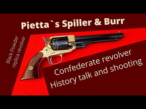 Pietta Spiller & Burr Confederate revolver