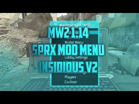 MW2 Mod Menu For PS3 HEN