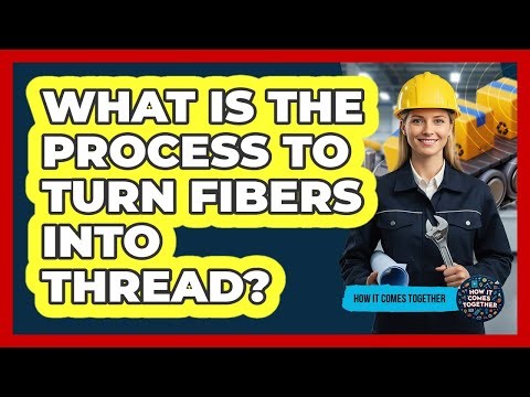 What Is The Process To Turn Fibers Into Thread?