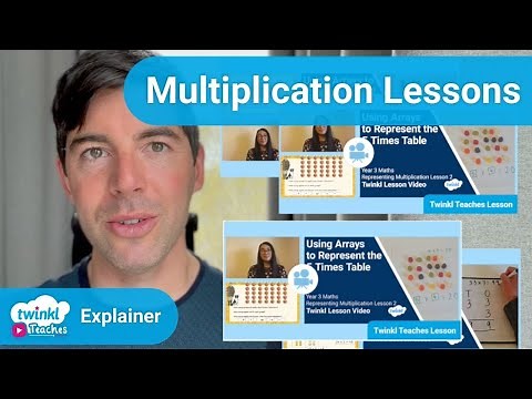 Year 3 Multiplication Lessons: Concrete, Pictorial and Abstract Representations