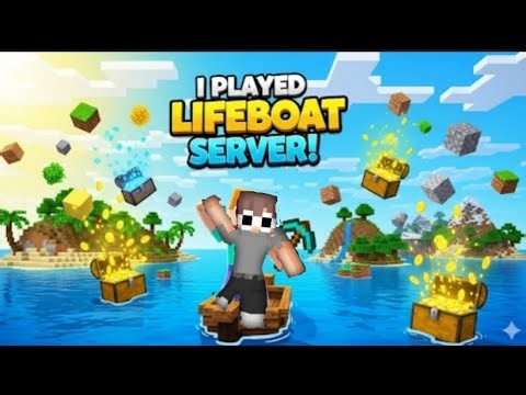 “I Played the Lifeboat Server in Minecraft… (Insane Ending!)” #youtube