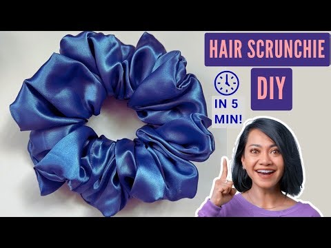How to Make a Scrunchie | DIY Scrunchie Tutorial