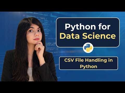 How to Work with CSV Files in Python (Step-by-Step Beginner Guide)