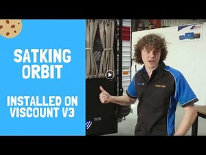 Satking Orbit installation on Viscount V3 | Caravan Satellite Dish