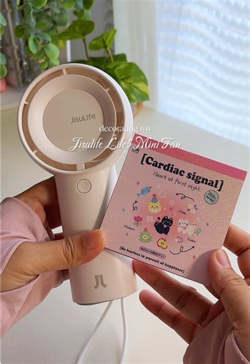 Jisulife Mini Handheld Fan: Perfect for On-the-Go