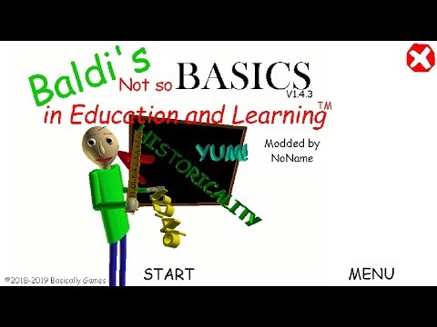 Baldi's not So Basics Android Port+mod menu 1.4.3