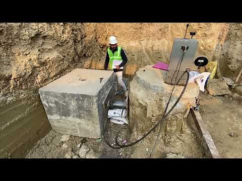 Lateral pile load test | initial horizontal load pile test.